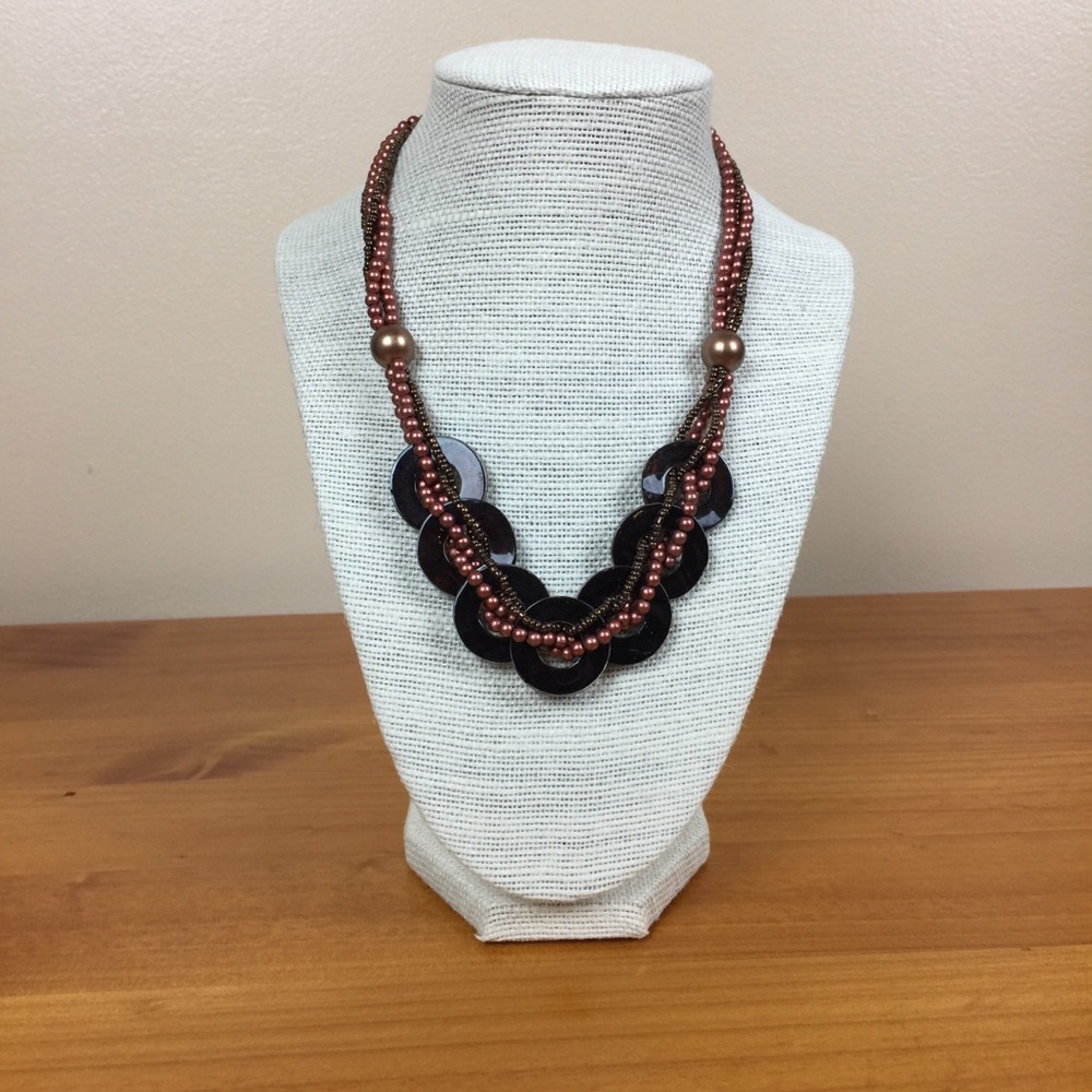Beaded Statement Necklace